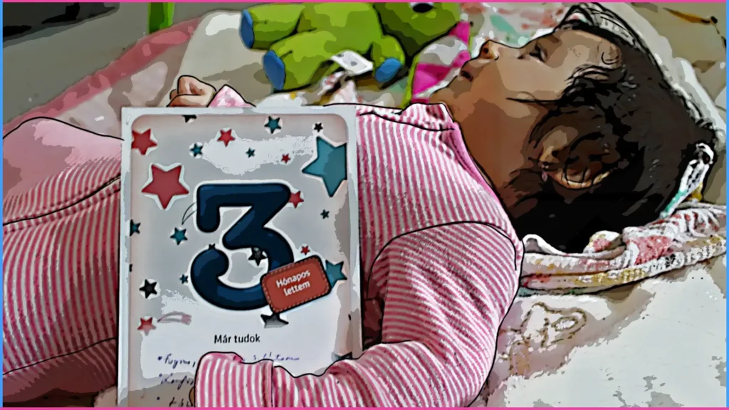 Baba 3 hónapos lettem kártyával