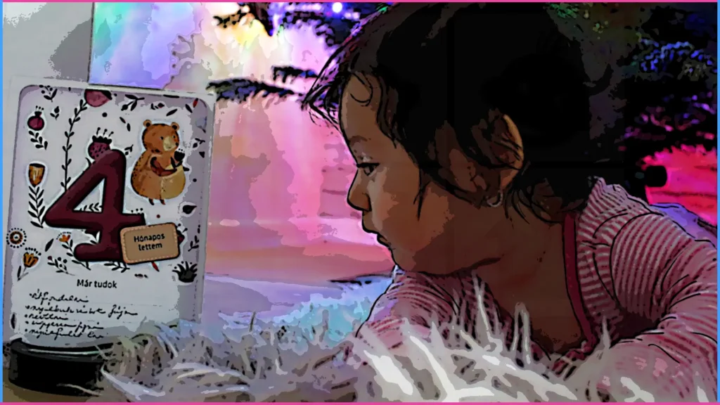 4 hónapos baba a karácsonyfa alatt