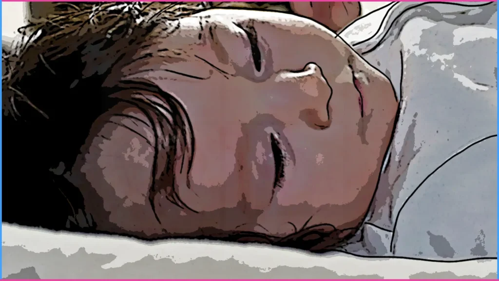 4 hónapos baba háton fekve fejét oldalra fordítja