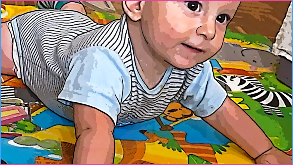 Kúszás - Baba kúszásra készül