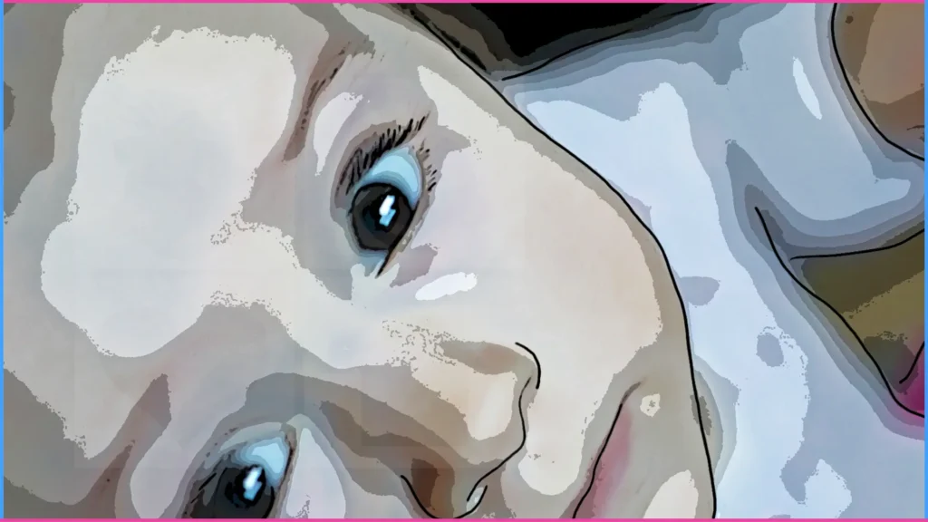 11 hónapos baba felfelé néz