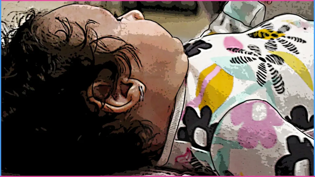 5 hónapos baba nézelődik