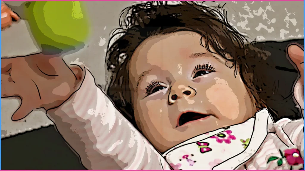 7 hónapos baba játékért nyúl