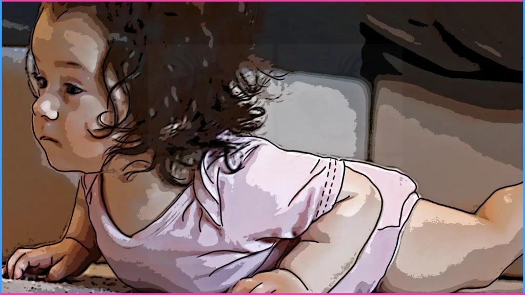 9 hónapos baba támaszkodást gyakorolja