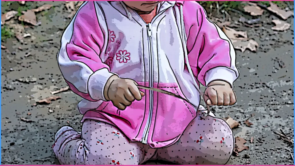 12 hónapos baba a szabadban