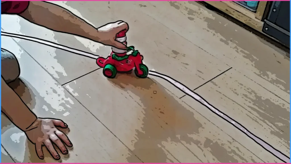 Téri tájékozódás kettő-kettő és fél éves korban