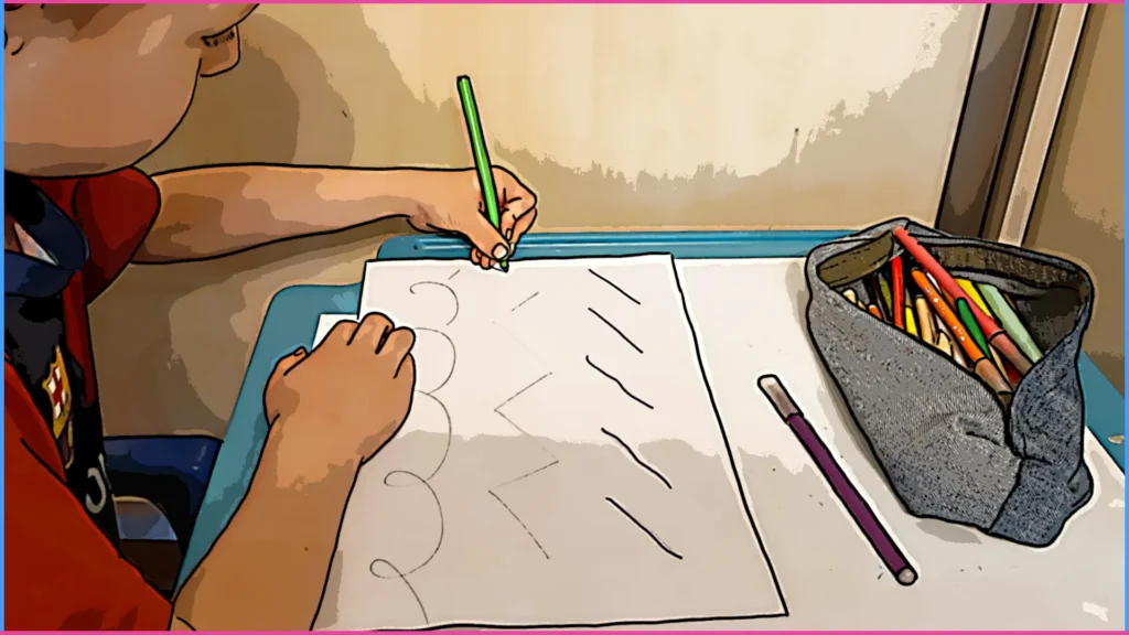 Írás előkészítés 5-6 éves korban