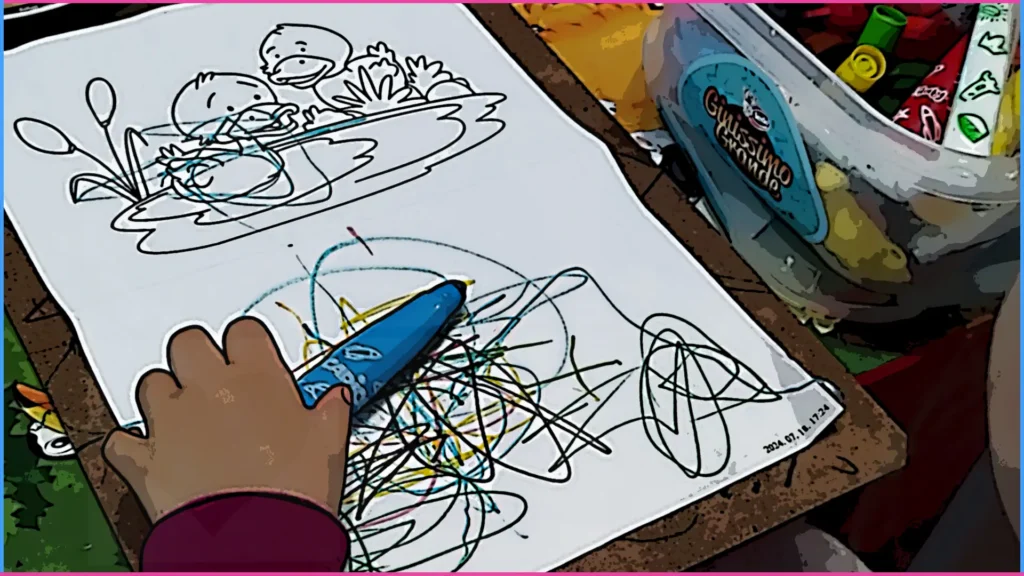 Finommotorika kettő és fél-három éves korban