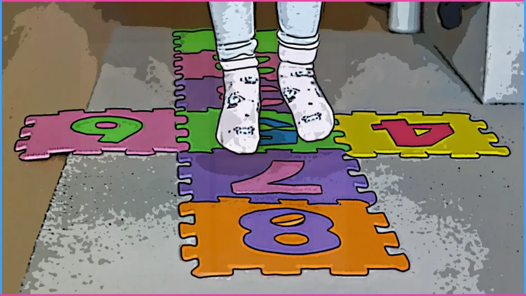 A szem-láb koordináció fejlesztése kettő és fél-három éves korban