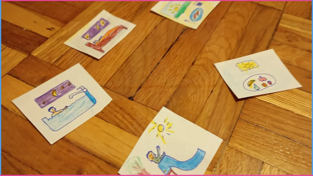 Napszakok képekben 2,5-3 éveseknek