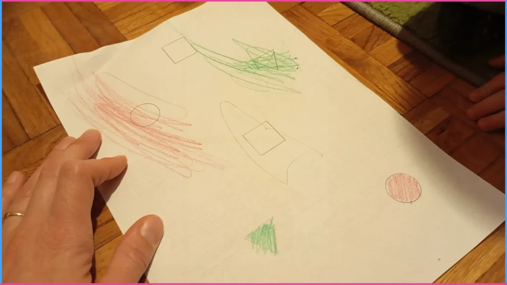 Színezd egyformára. Játék a látási figyelem fejlesztésére 