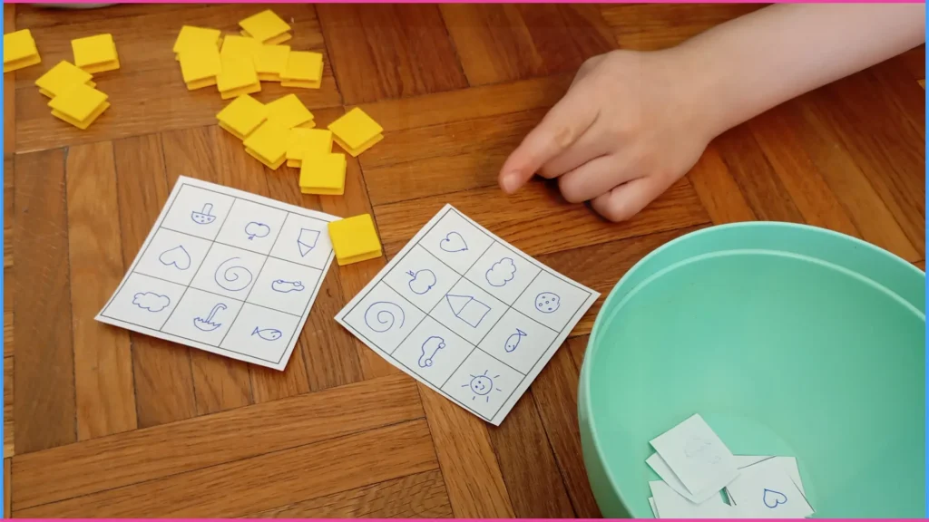 Figyelemfejlesztő bingó