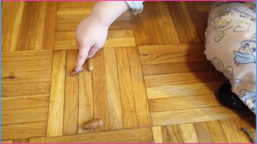 Játék termésekkel  2,5-3 éveseknek