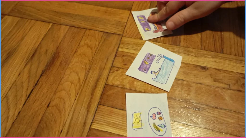 Napszakok, napirend gyakorlása