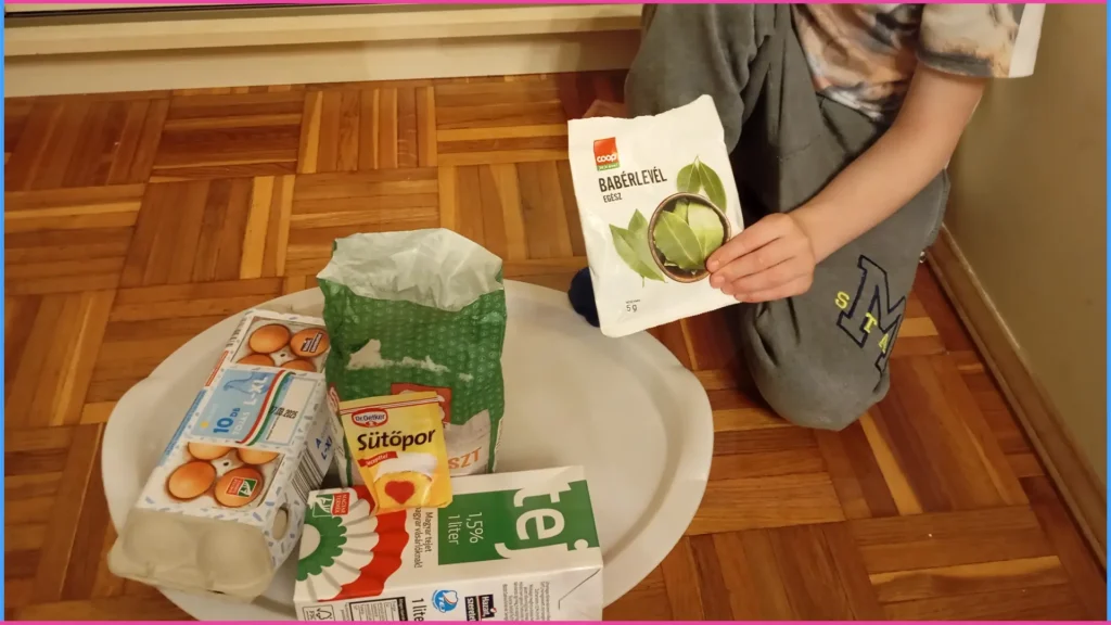 Összetevők. Játék a szókincs fejlesztéséért