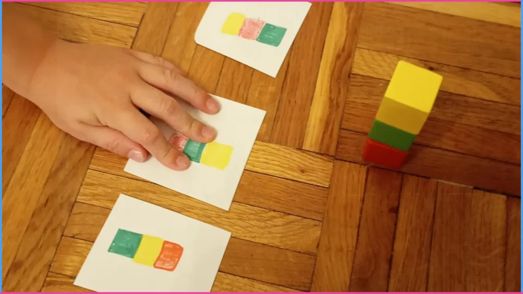 Játék a színekkel, formákkal, irányokkal a tájékozódás fejlesztéséhez