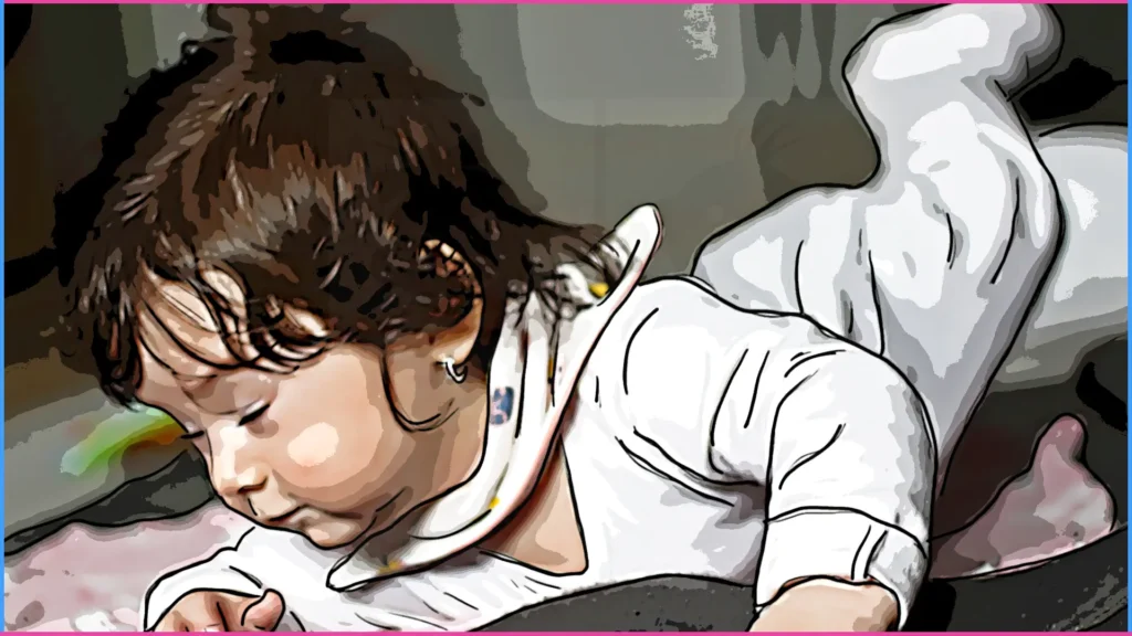 Forgolódás, átfordulás 6 hónapos korban