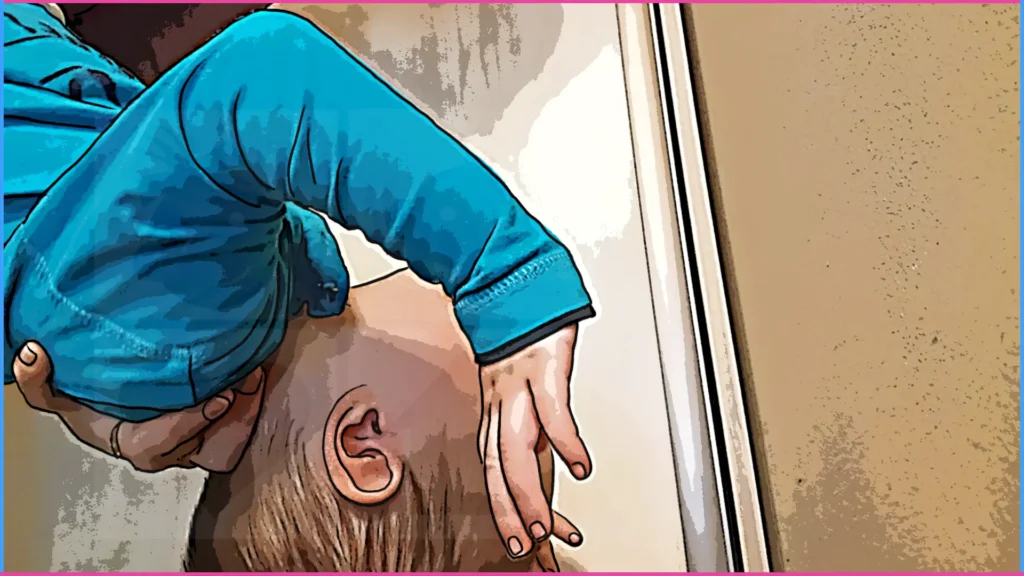 Látás egy-másfél éves korban. Játék fejjel lefelé.