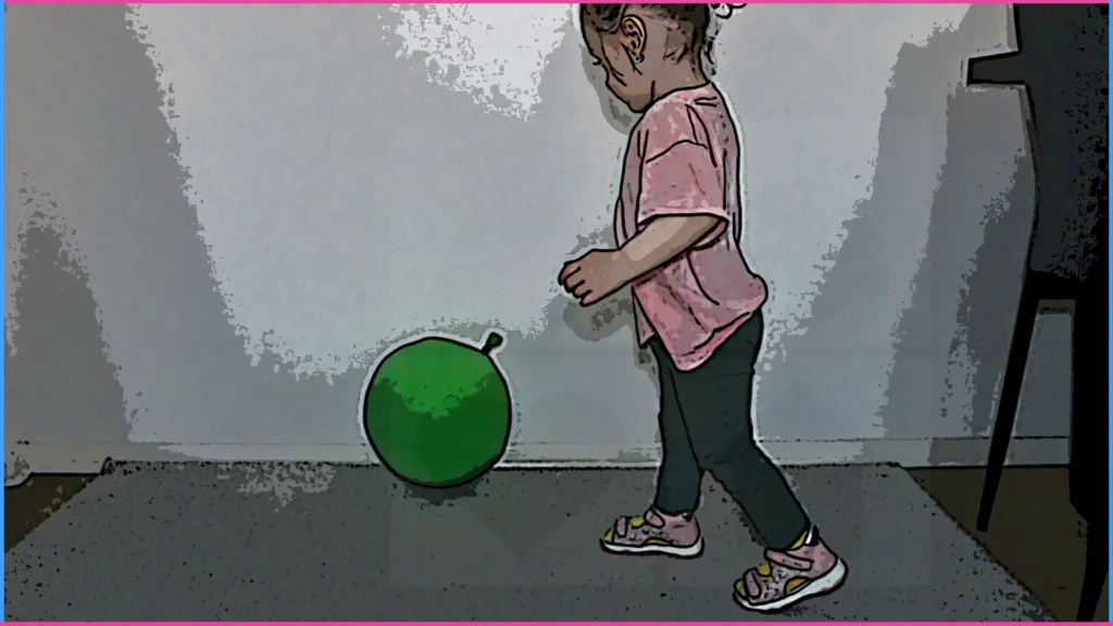 Az egy-másfél éves gyerek szem-láb koordinációja. Fejlesztés játékosan.